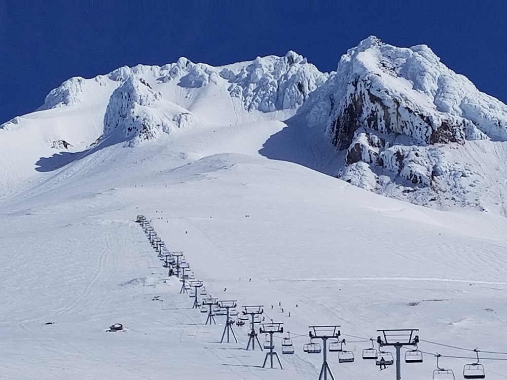 Palmer Snow Fields - Timberline Lodge - Mt Hood, Oregon