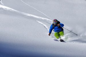 Powder Skiing Mauro Paillex - Flying Down The Mountain Like Peter Pan
