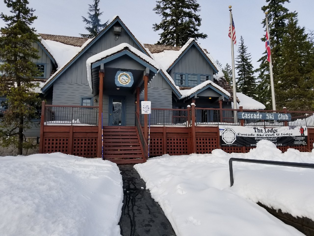 Cascade Ski Club Our Little Slice of Heaven NW Skibum